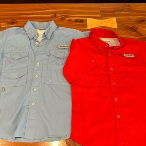 Columbia vented fishing shirts